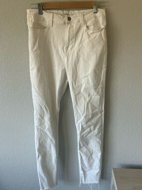 FRAME Le High Skinny White Jeans Size 29 Excellent Condition